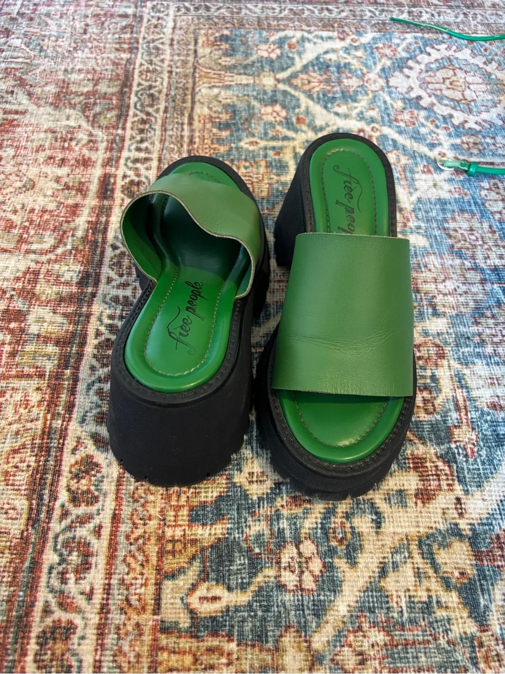 Free People bright green
